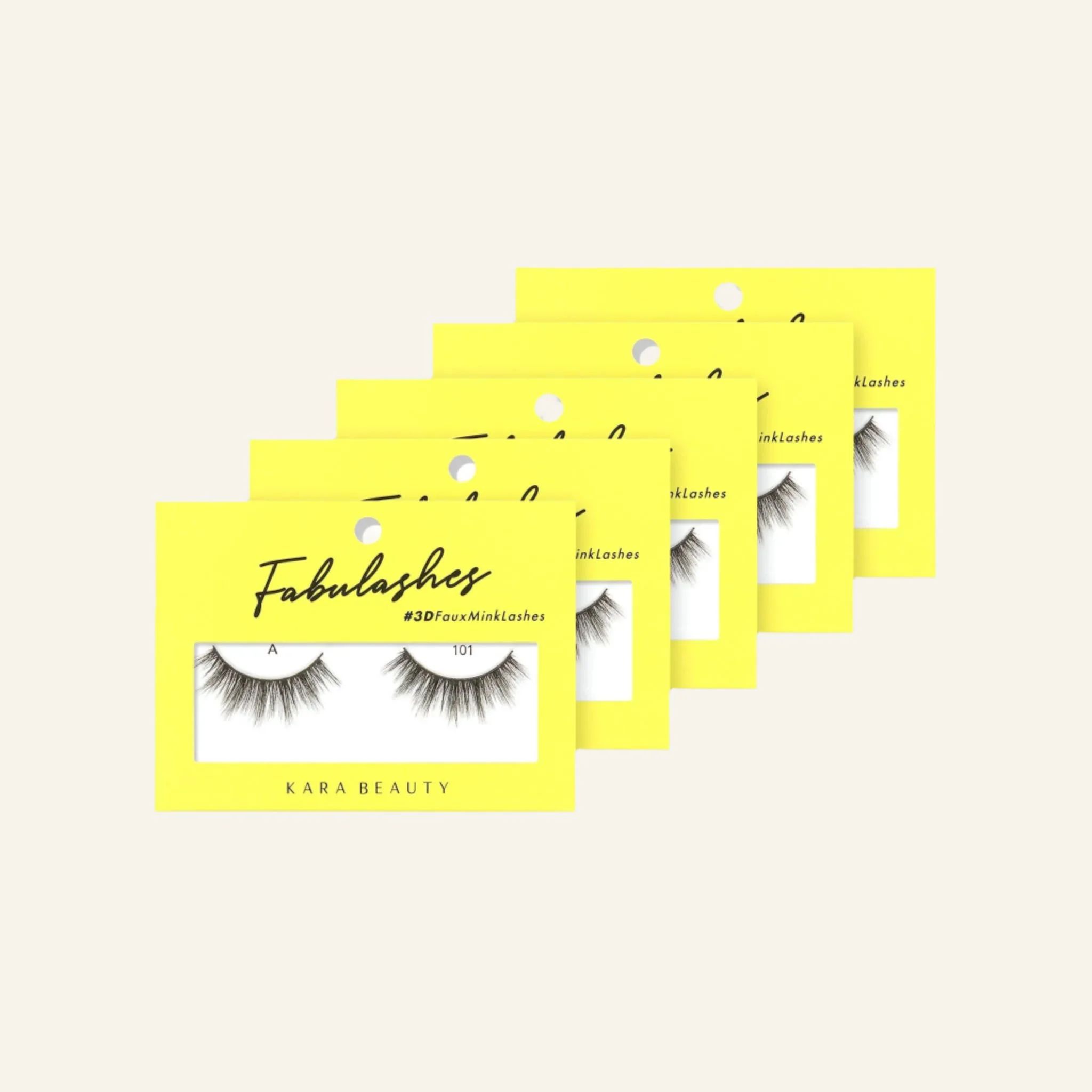Fabulashes 3D Faux Mink False Eyelashes Style A101 - Image 3