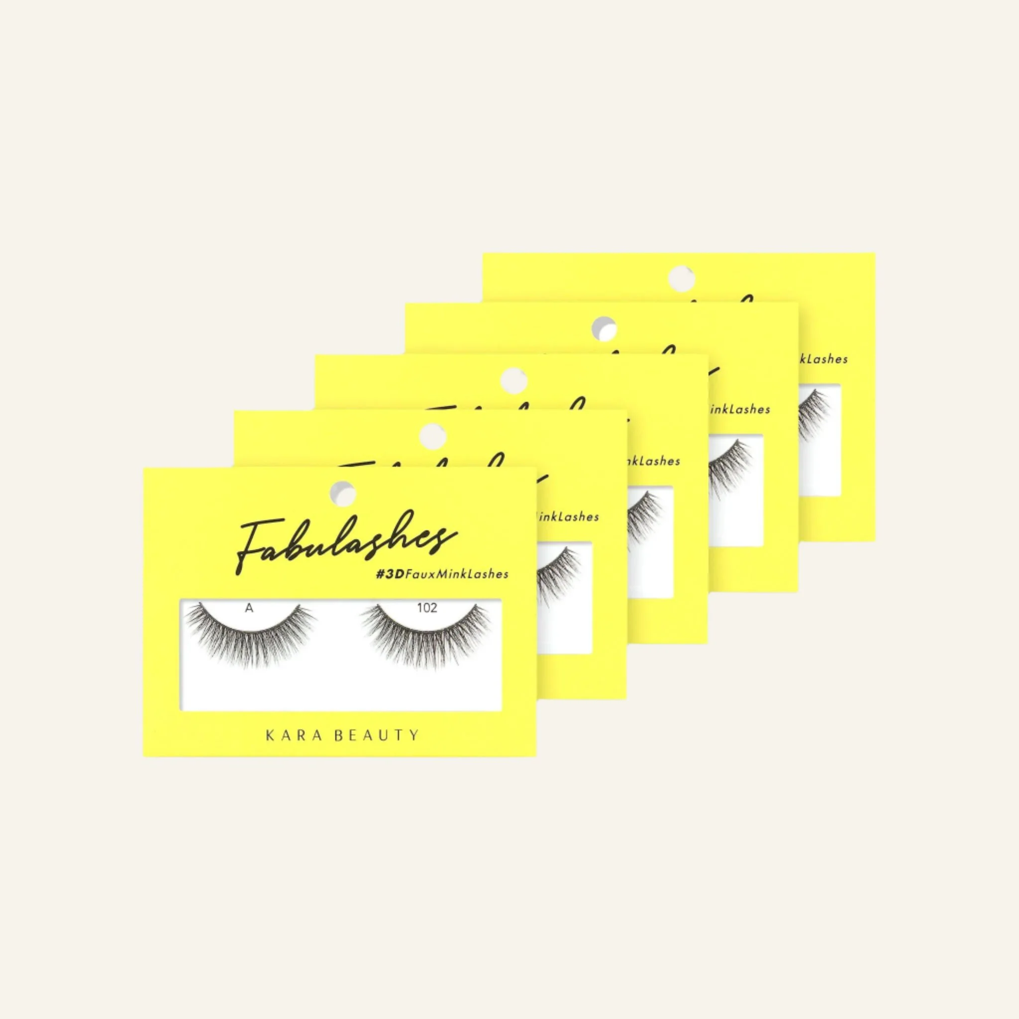 Fabulashes 3D Faux Mink False Eyelashes Style A102 - Image 4