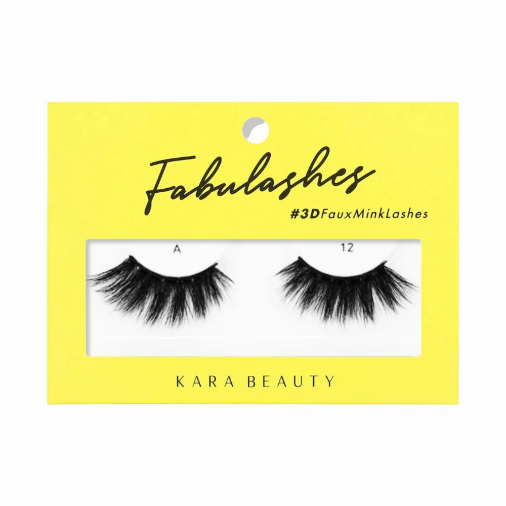Fabulashes 3D Faux Mink False Eyelashes Style A12