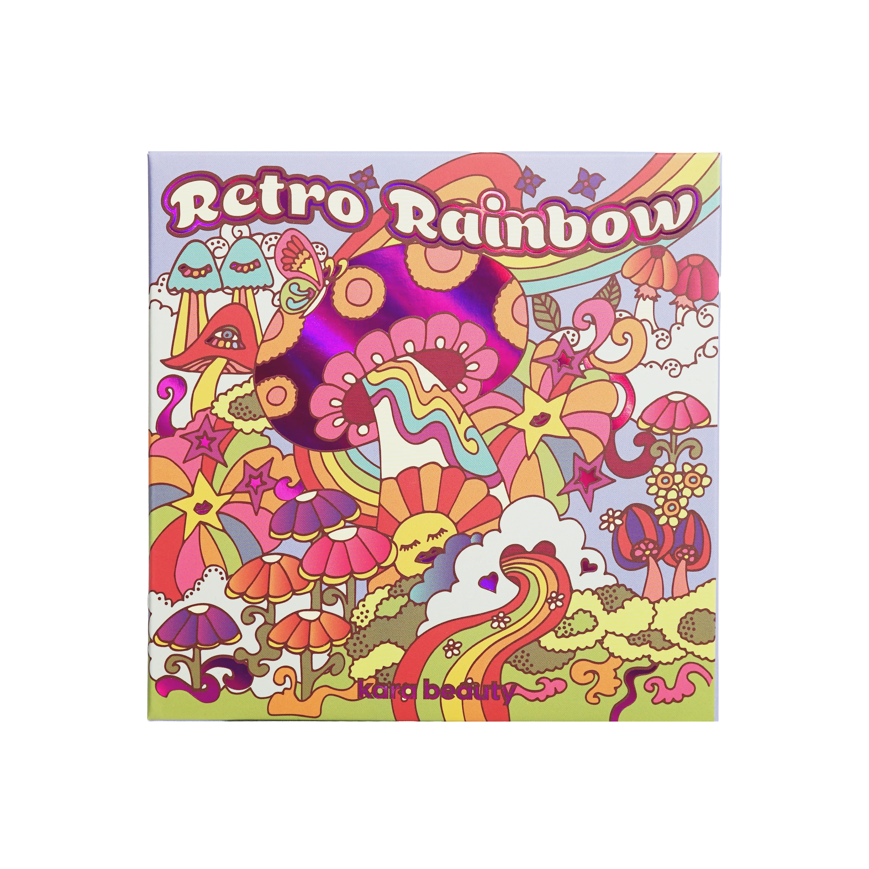 Retro Rainbow Eyeshadow Palette
