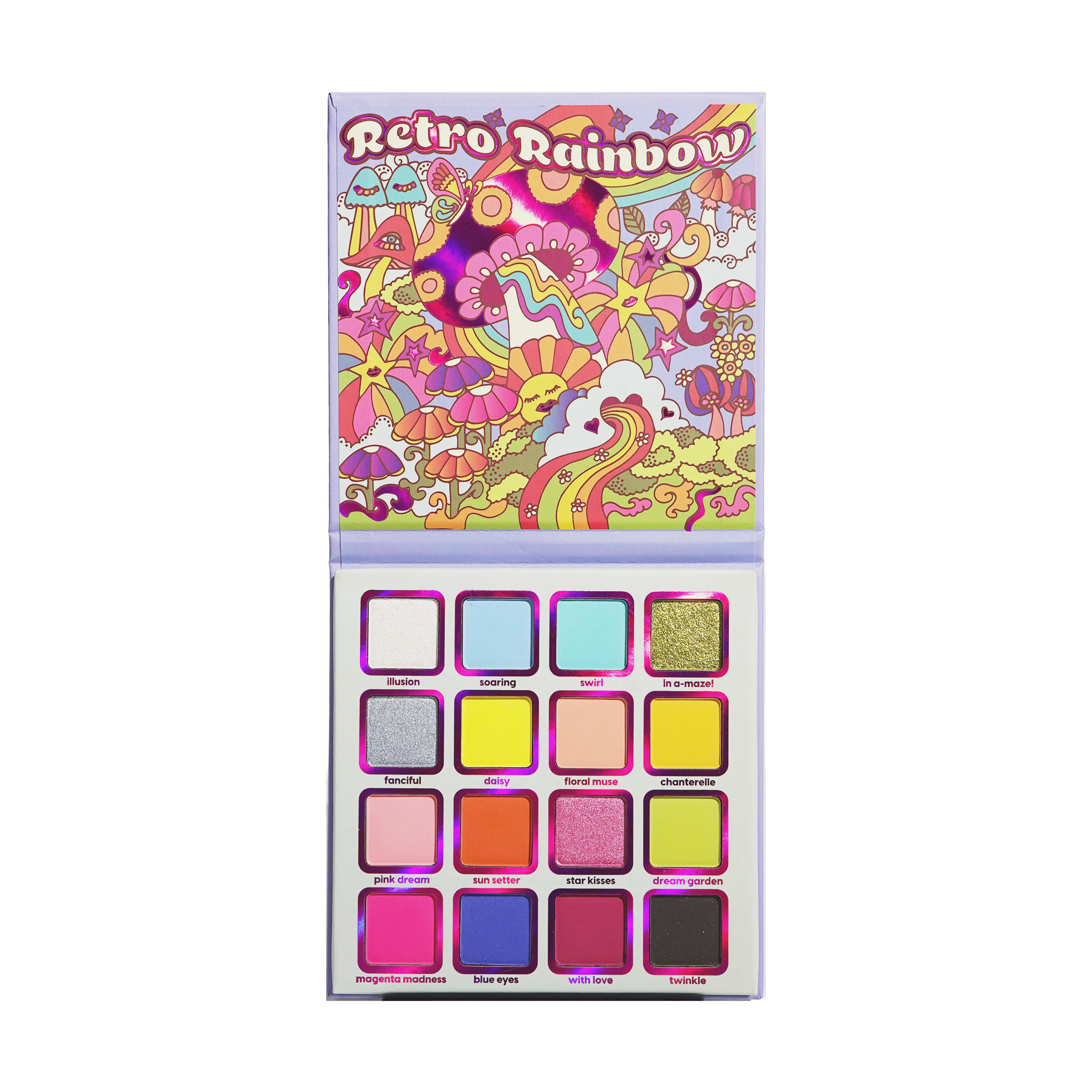 Retro Rainbow Eyeshadow Palette - Image 2