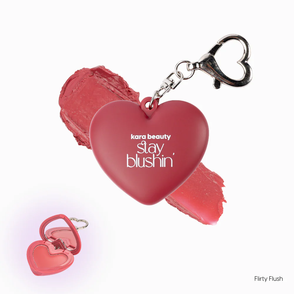 Stay Blushin! Lip and Cheek Cream Blush Keychain - Image 3