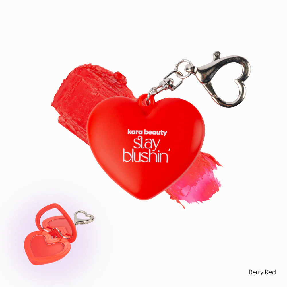 Stay Blushin! Lip and Cheek Cream Blush Keychain - Image 5