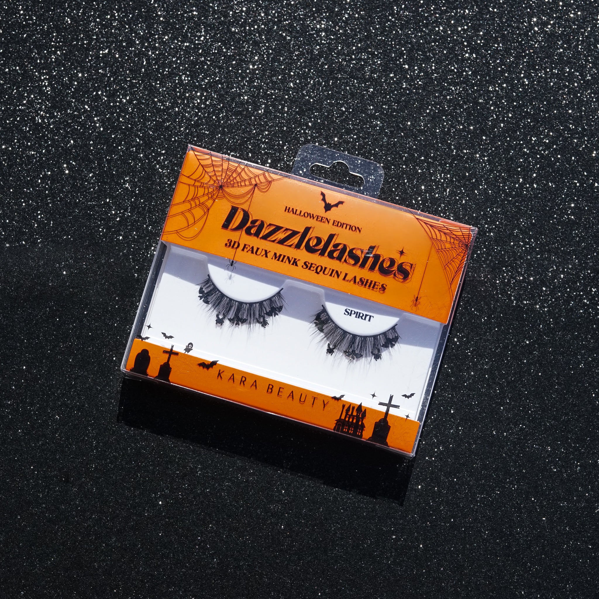 HALLOWEEN Dazzle Lashes 3D Faux Mink Sequin Lashes - Image 3