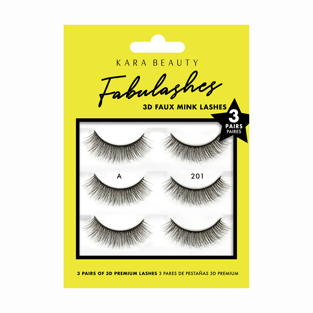 Fabulashes 3D Faux Mink False Eyelashes Style KA3201