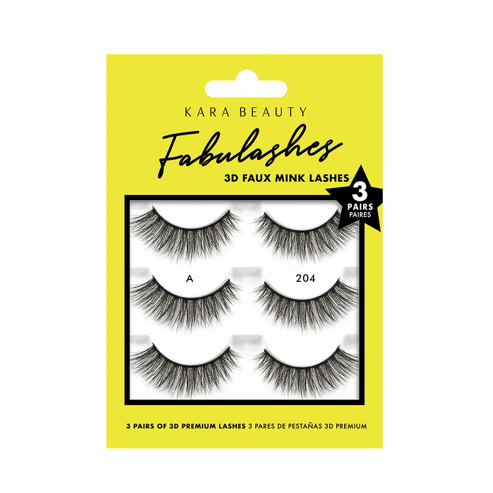 Fabulashes 3D Faux Mink False Eyelashes Style KA3204