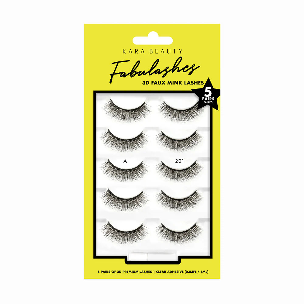 Fabulashes 3D Faux Mink False Eyelashes Style KA5201