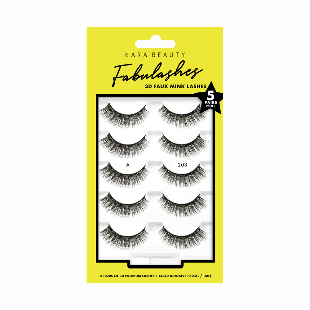 Fabulashes 3D Faux Mink False Eyelashes Style KA5203